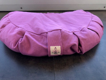 Lynn THIRY coussin yoga meditation fait main