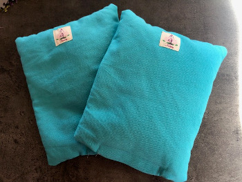 Lynn THIRY coussin yoga pour genoux