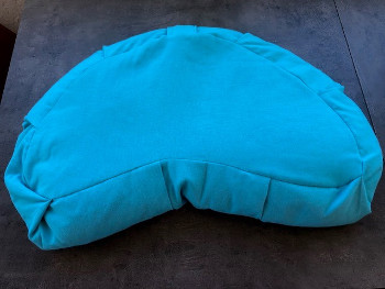 Lynn THIRY coussin yoga meditation fait main