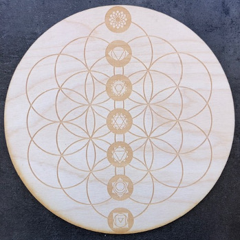 photo 2 Lynn THIRY grille de cristaux reiki