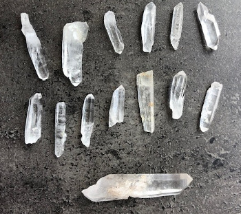 Lynn THIRY sachet de cristaux de roche